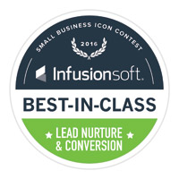 Infusionsoft best in class badge
